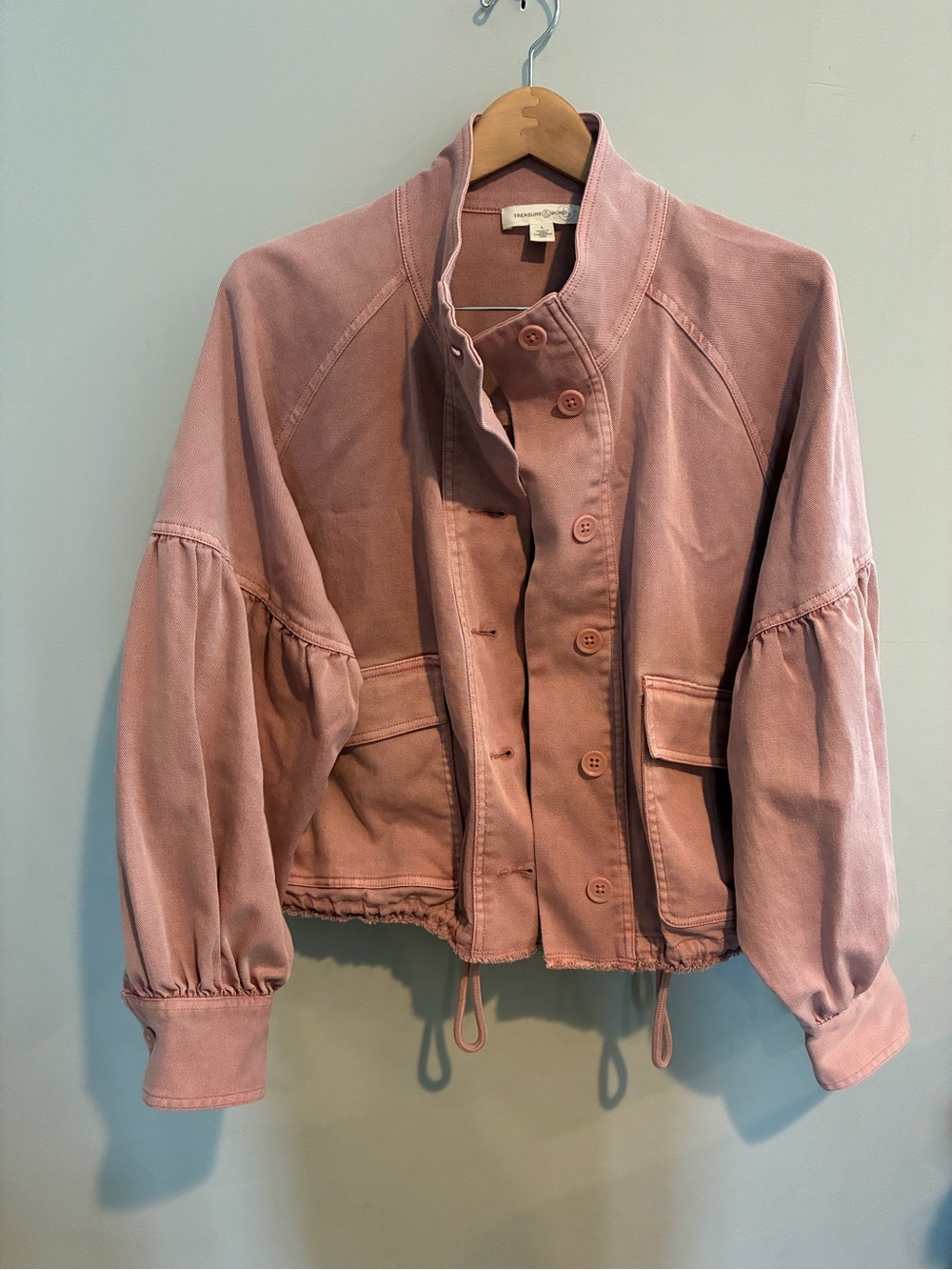 Nordstrom Melrose and Market Button-Front Utility Jacket